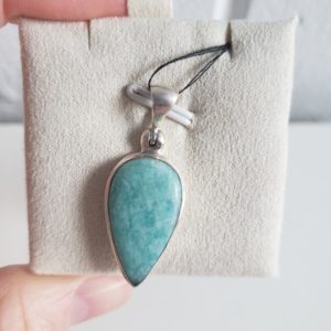 Energy Crystals Amazonite Pendant 1