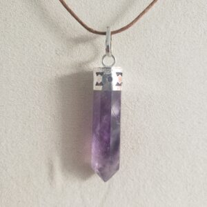 Energy Crystals Amethyst PEndant 1