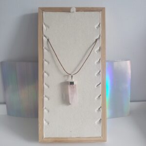 Energy Crystals Rose Quartz PEndant 2