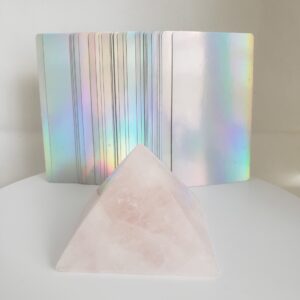 rose calcite pyramid (l) (copy)