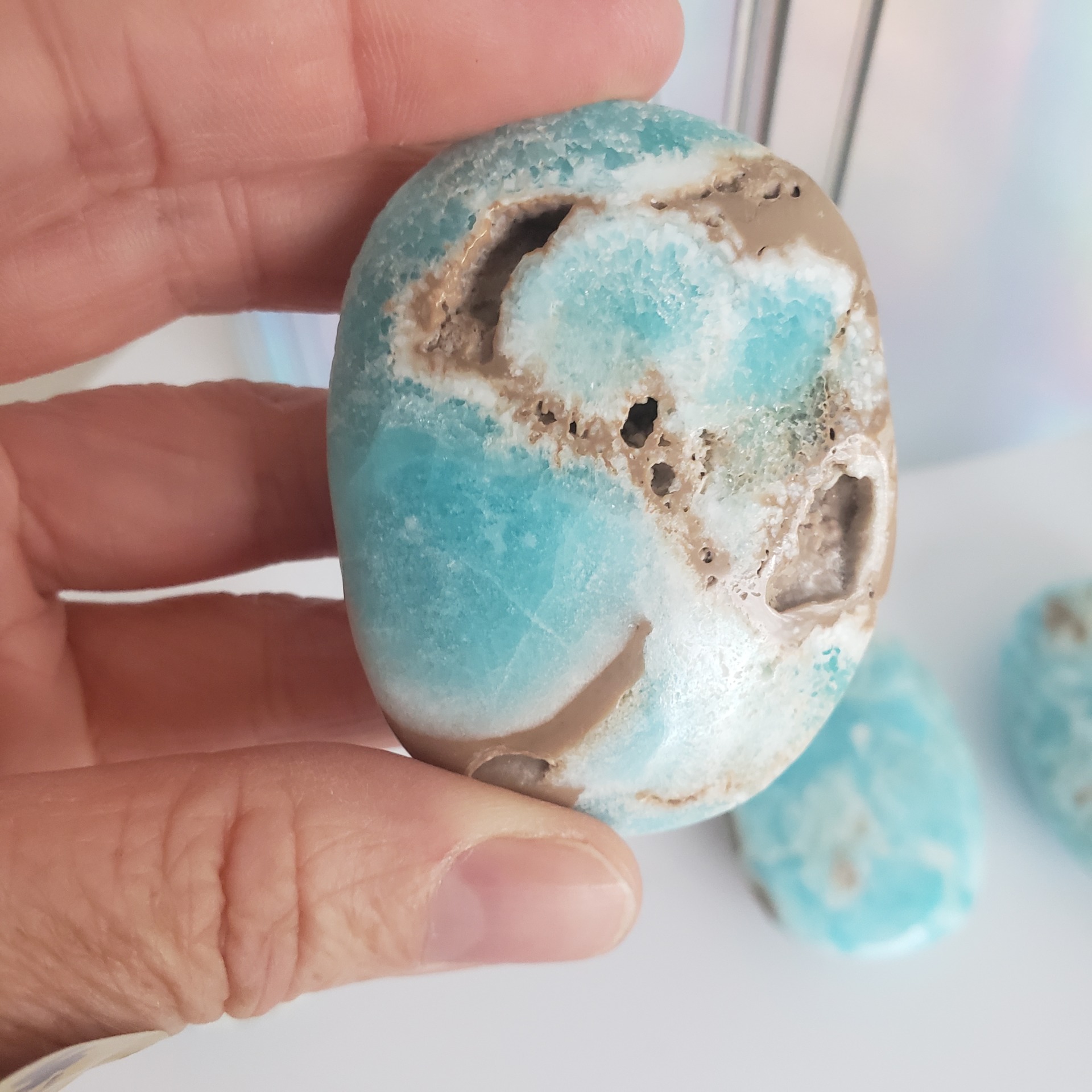 caribbean calcite palm stone (m) 1